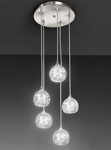 Franklite FL2301/5 Tierney 5 Light Pendant