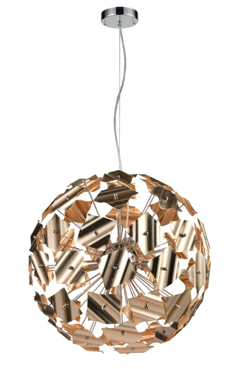 Franklite  FL2392-9 Ormolu 9 Light Pendant