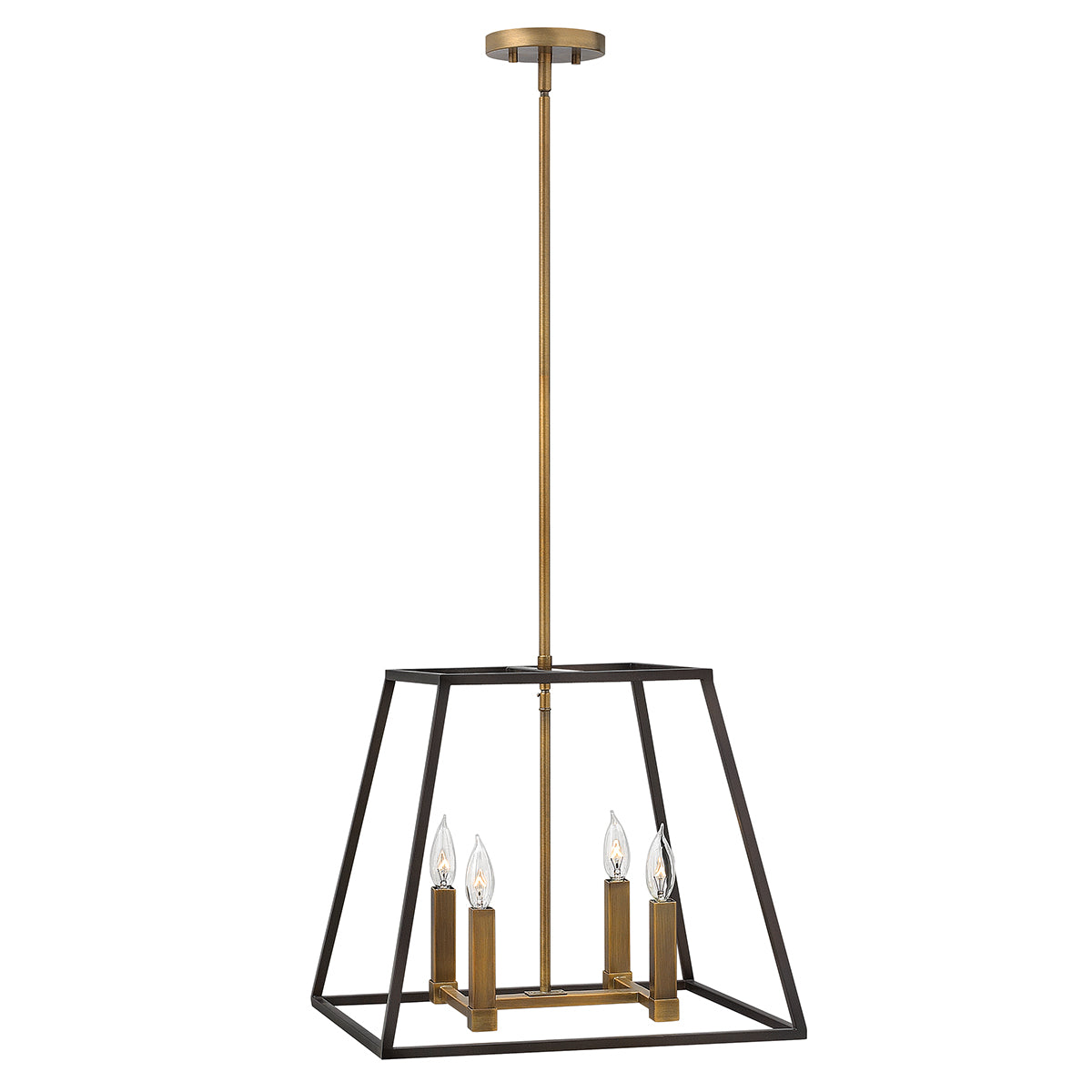 Elstead HK/FULTON/4P Hinkley Fulton 4 Light Pendant Chandelier
