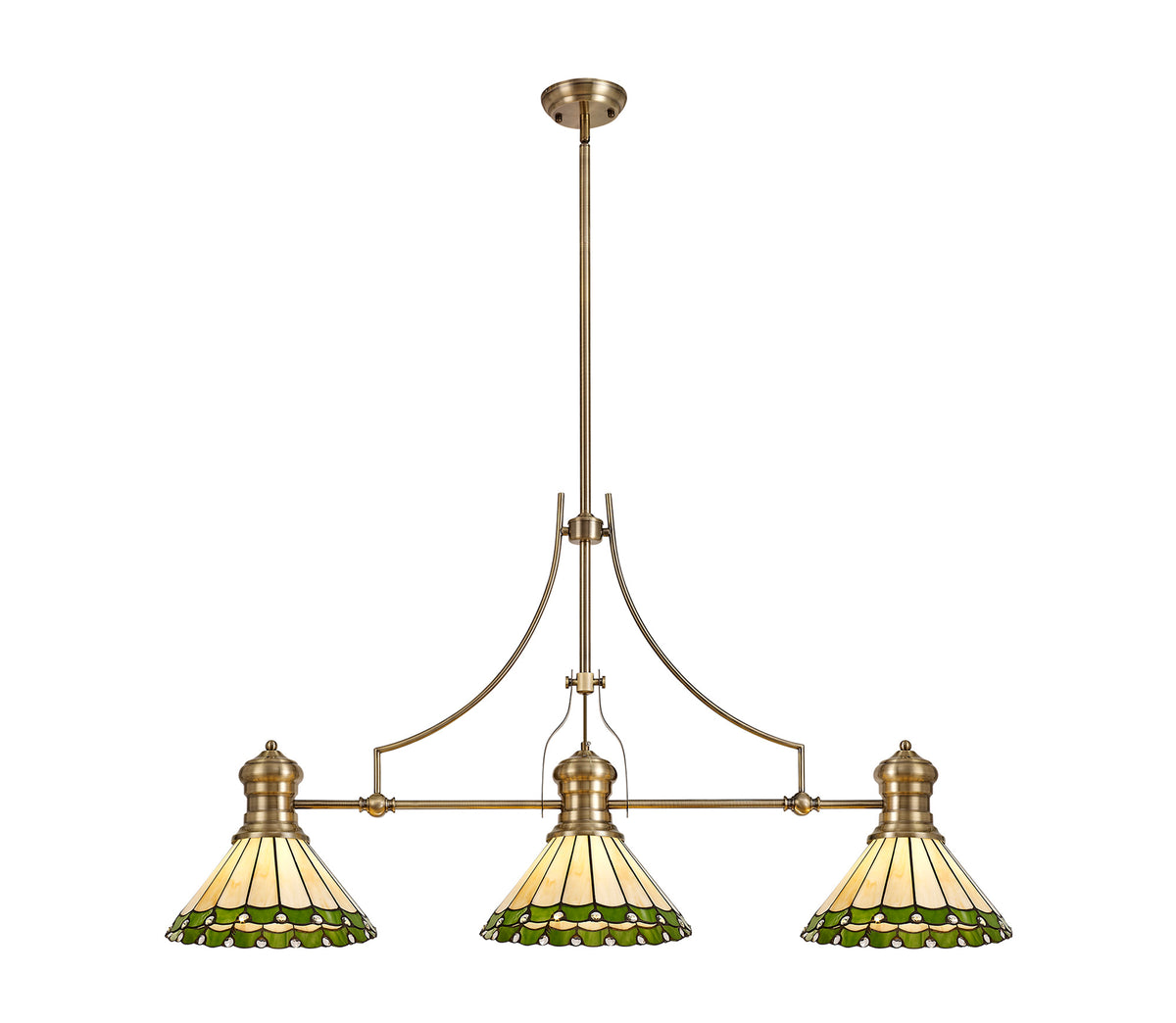 Guttenberg, Loren 3 Light Linear Pendant  EM0740-KHSA