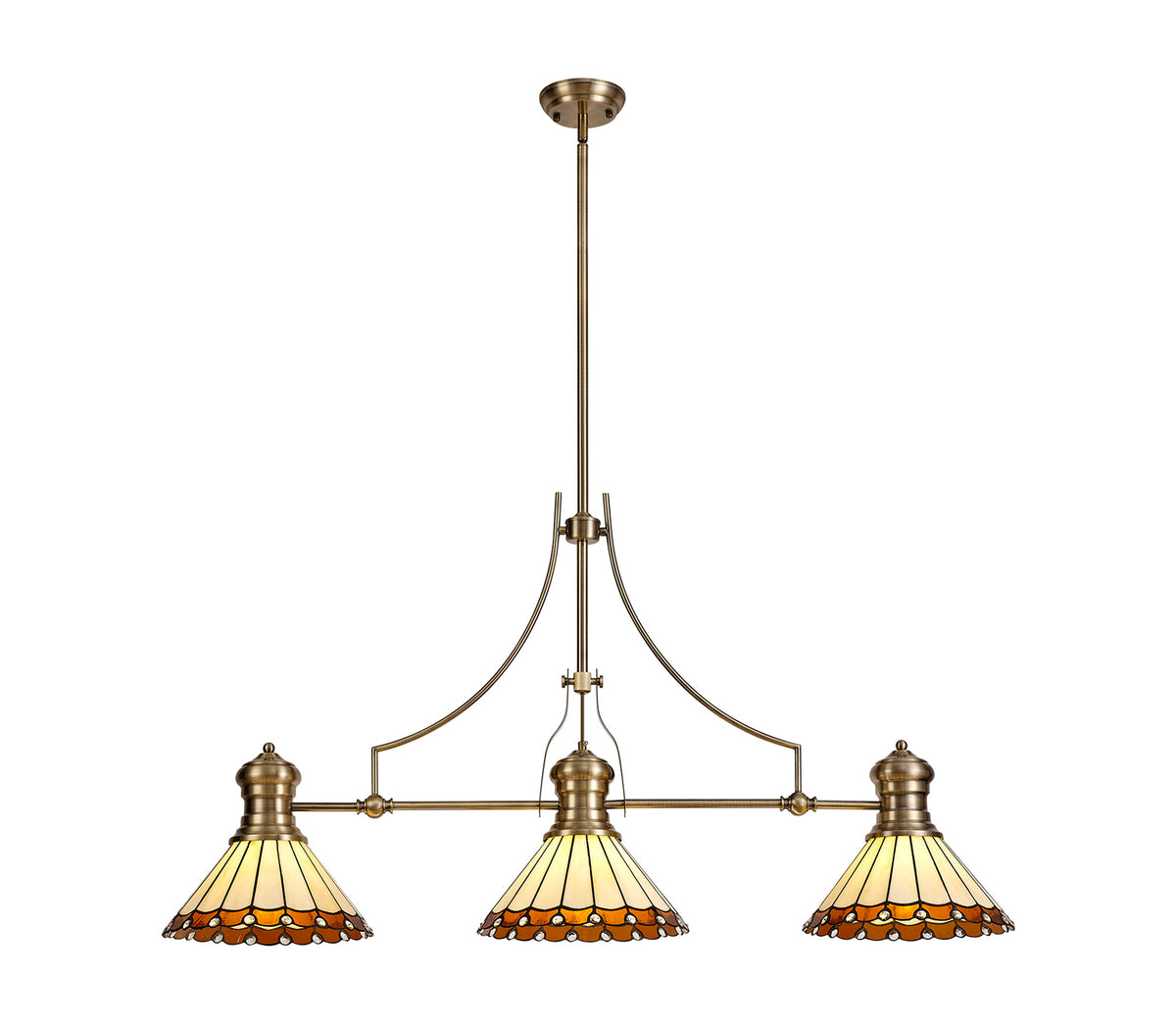 Guttenberg, Loren 3 Light Linear Pendant EM1740-KHSA