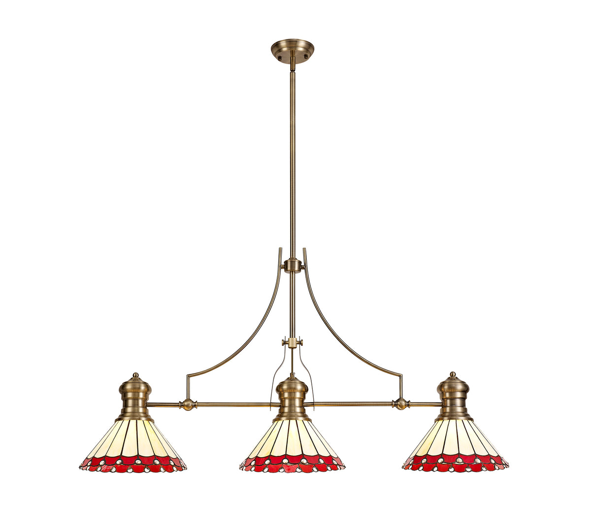 Guttenberg, Loren 3 Light Linear Pendant  EM2740-KHSA