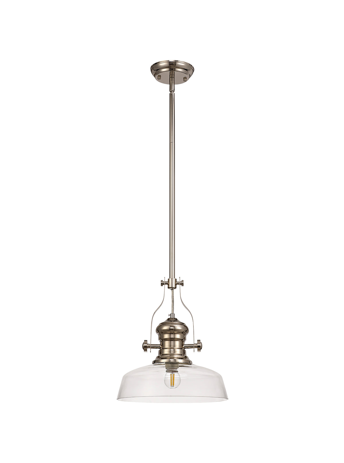 Guttenberg 1 Light Pendant  EM3310-KHSA