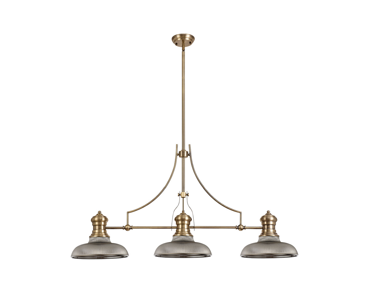 Guttenberg 3 Light Linear Pendant  EM3530-KHSA