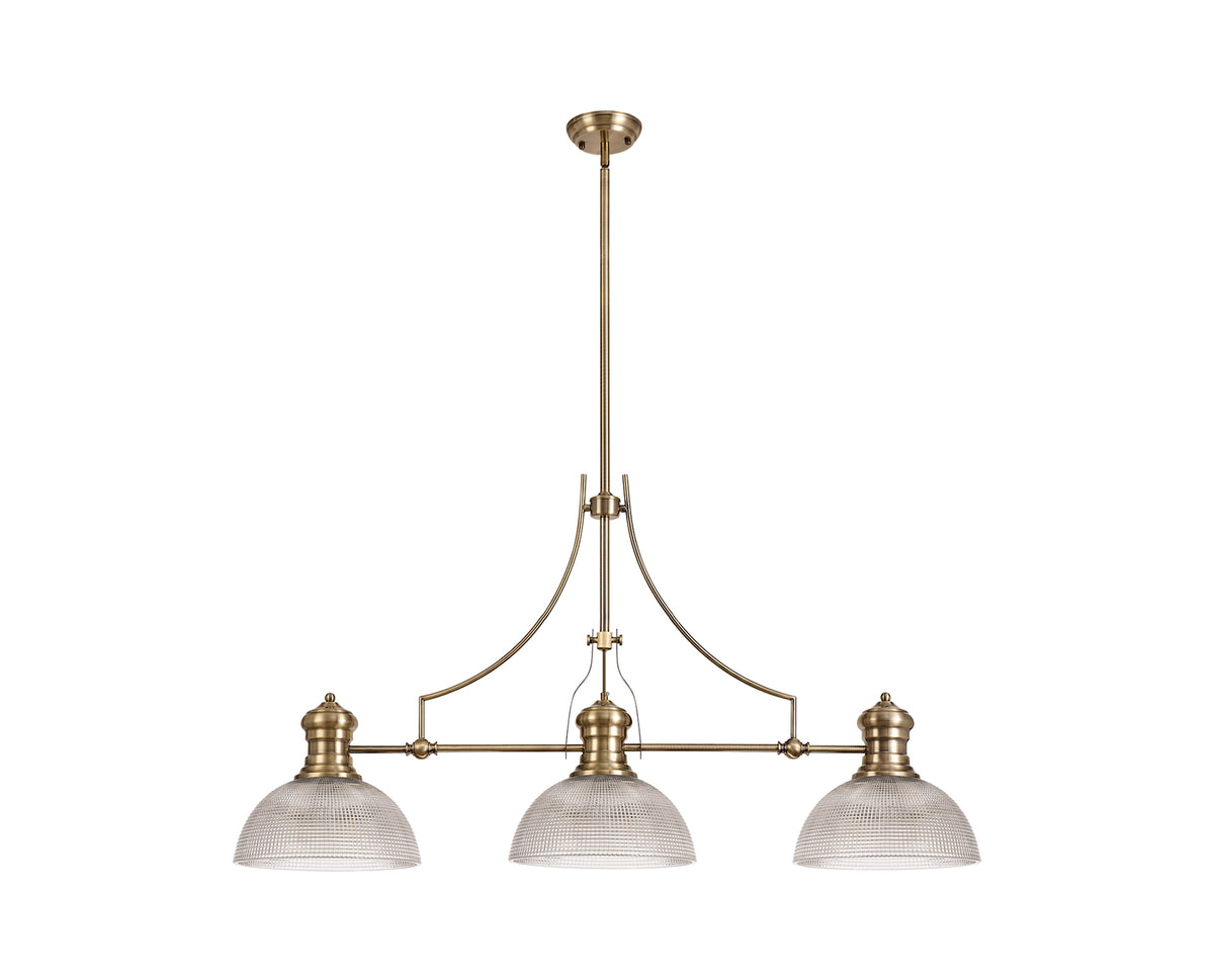 Guttenberg 3 Light Linear Pendant EM3630-KHSA
