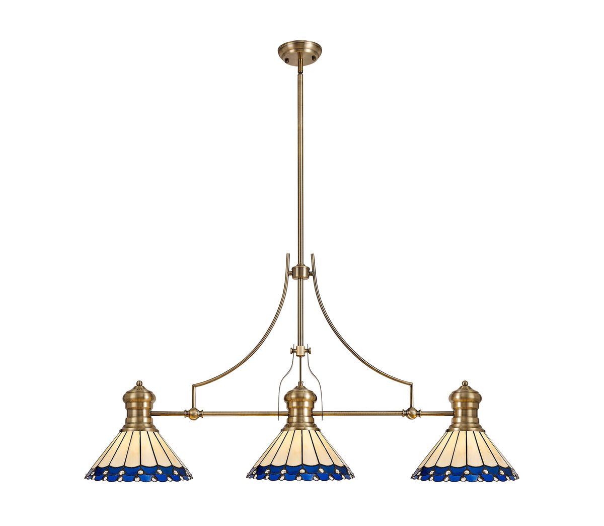 Guttenberg, Loren 3 Light Linear Pendant EM3740-KHSA