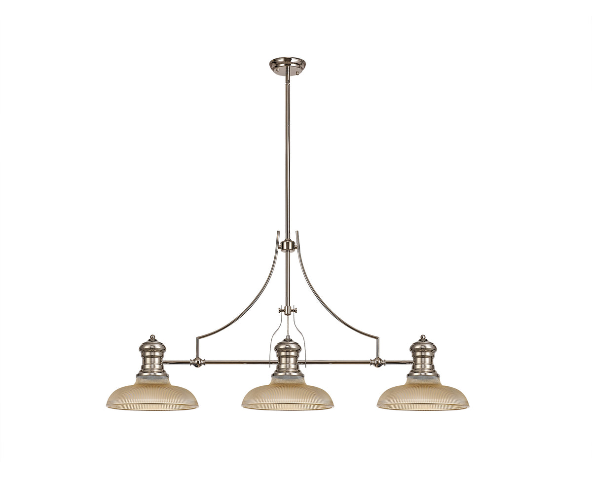 Guttenberg 3 Light Linear Pendant EM4630-KHSA