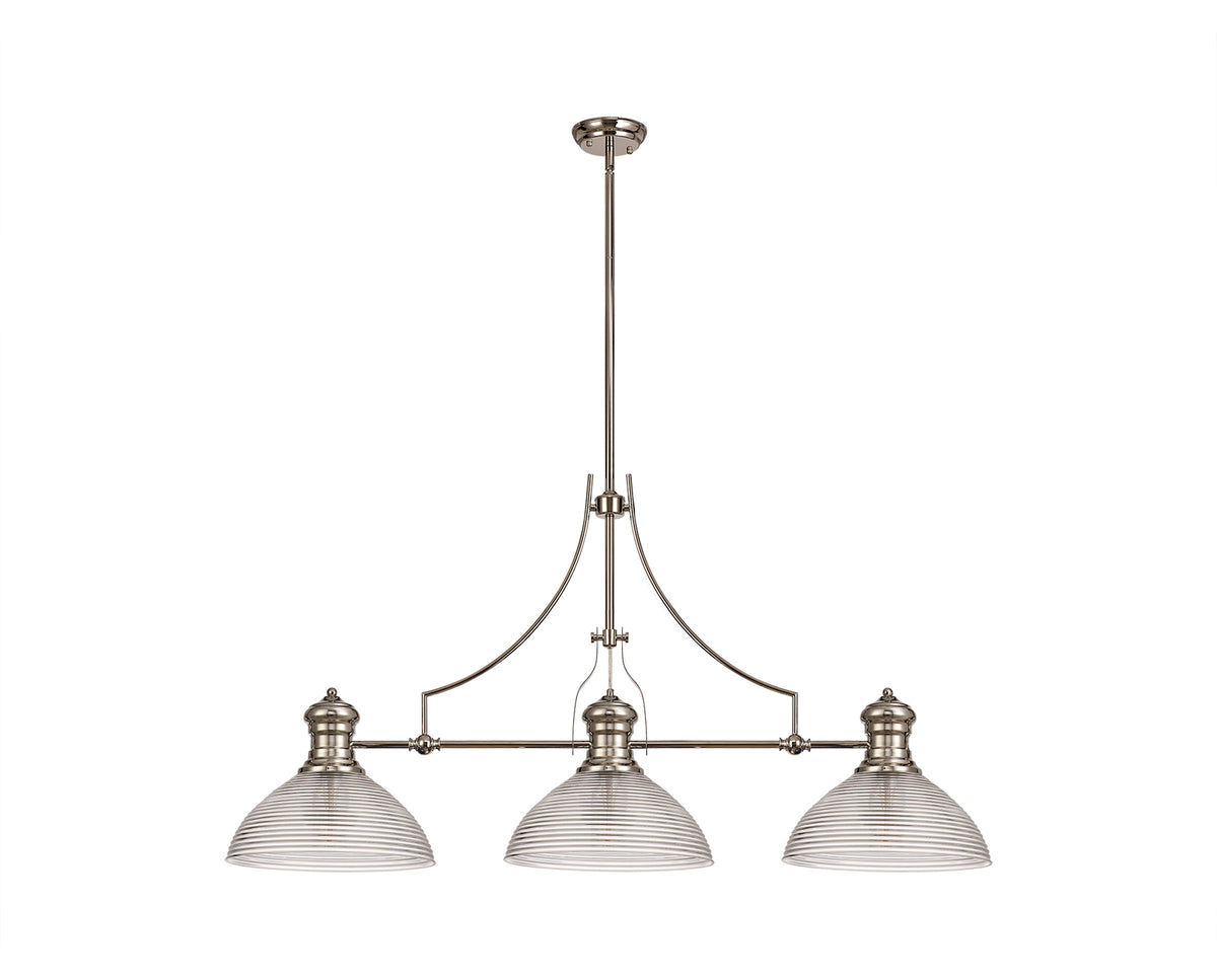 Guttenberg 3 Light Linear Pendant EM4730-KHSA