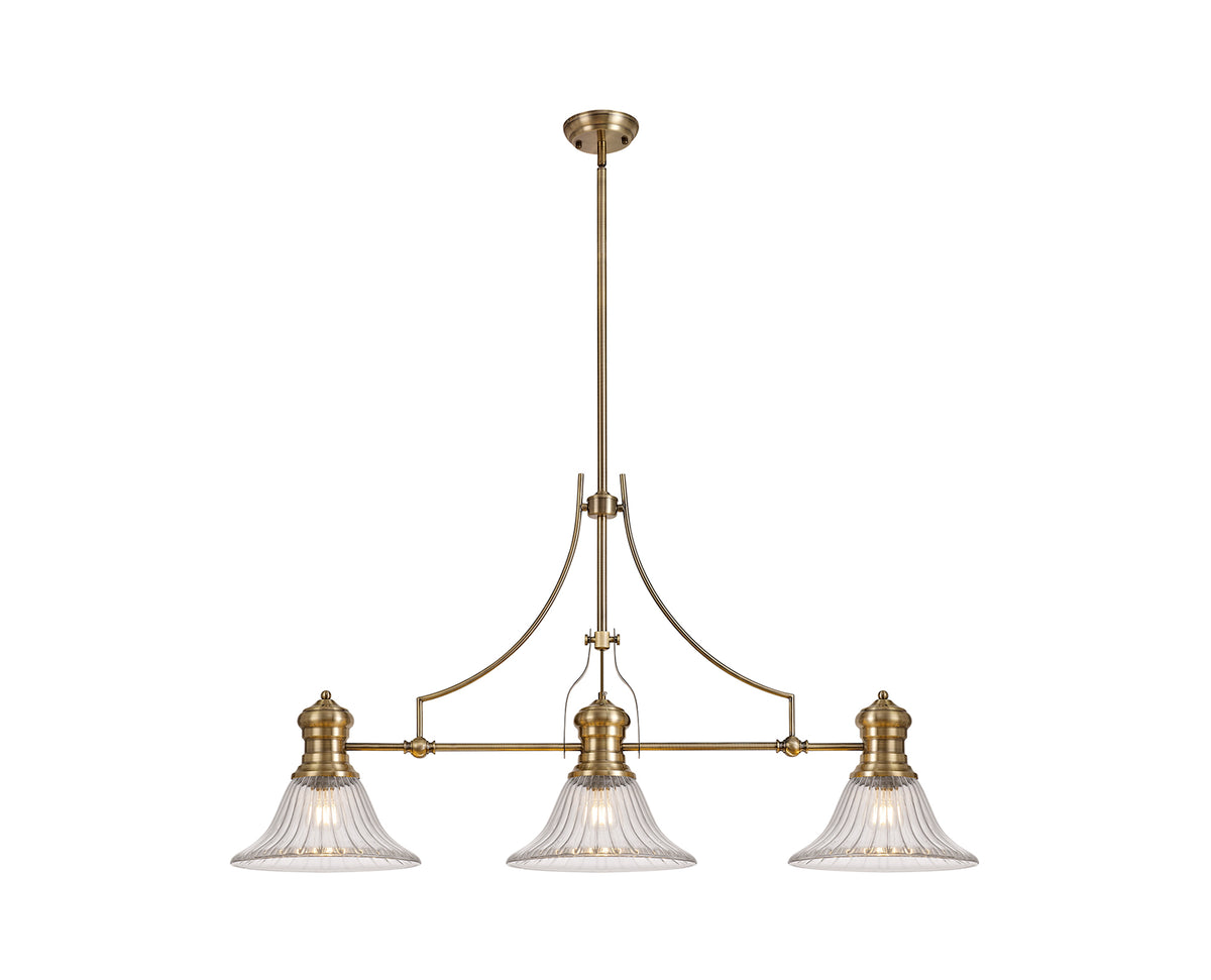 Guttenberg 3 Light Linear Pendant EM5530-KHSA