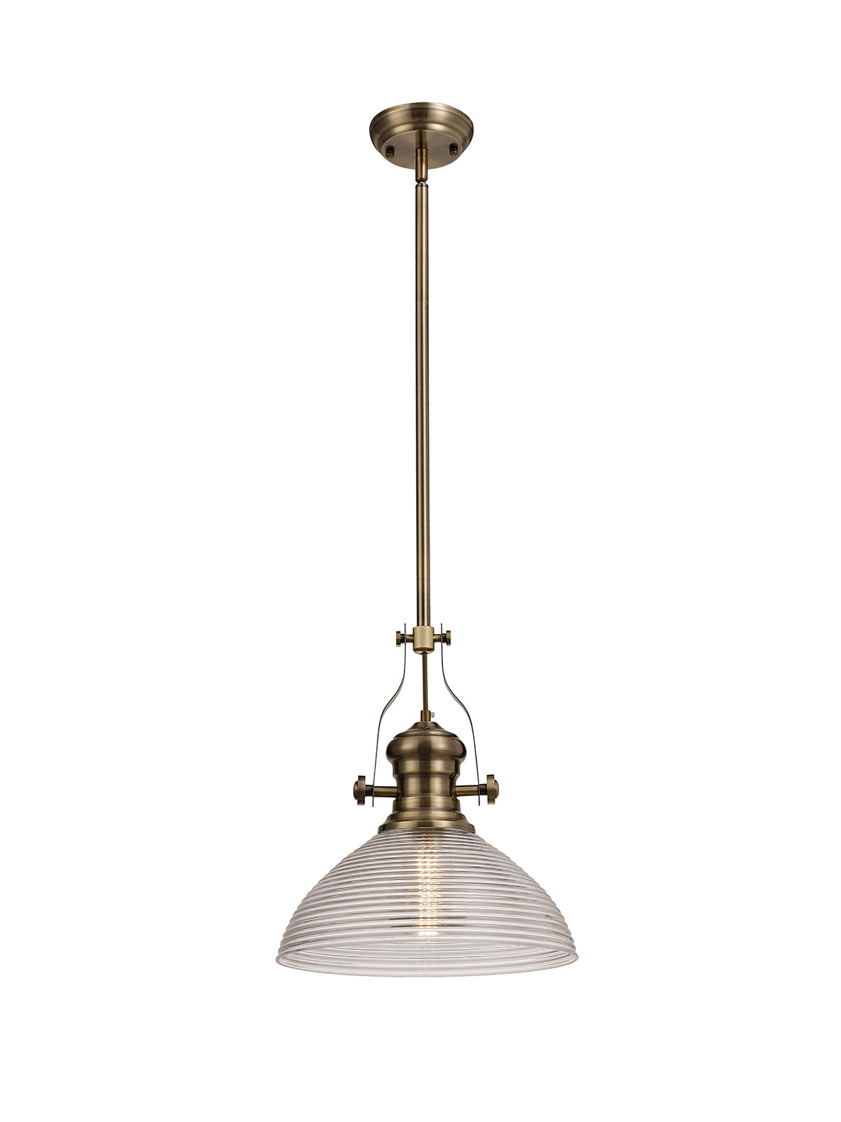 Guttenberg 1 Light Pendant  EM6310-KHSA
