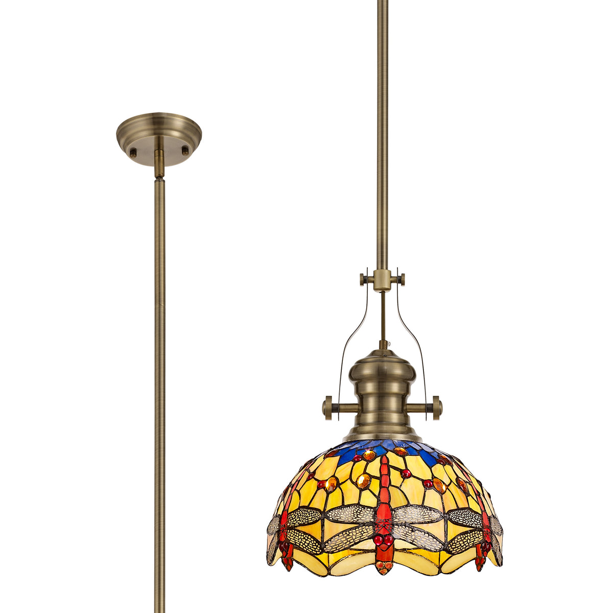 Guttenberg/Sarandon 1 Light Pendant EM6540-KHSA
