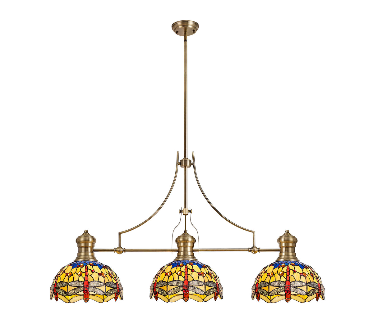 Guttenberg, Sarandon 3 Light Linear Pendant  EM6740-KHSA