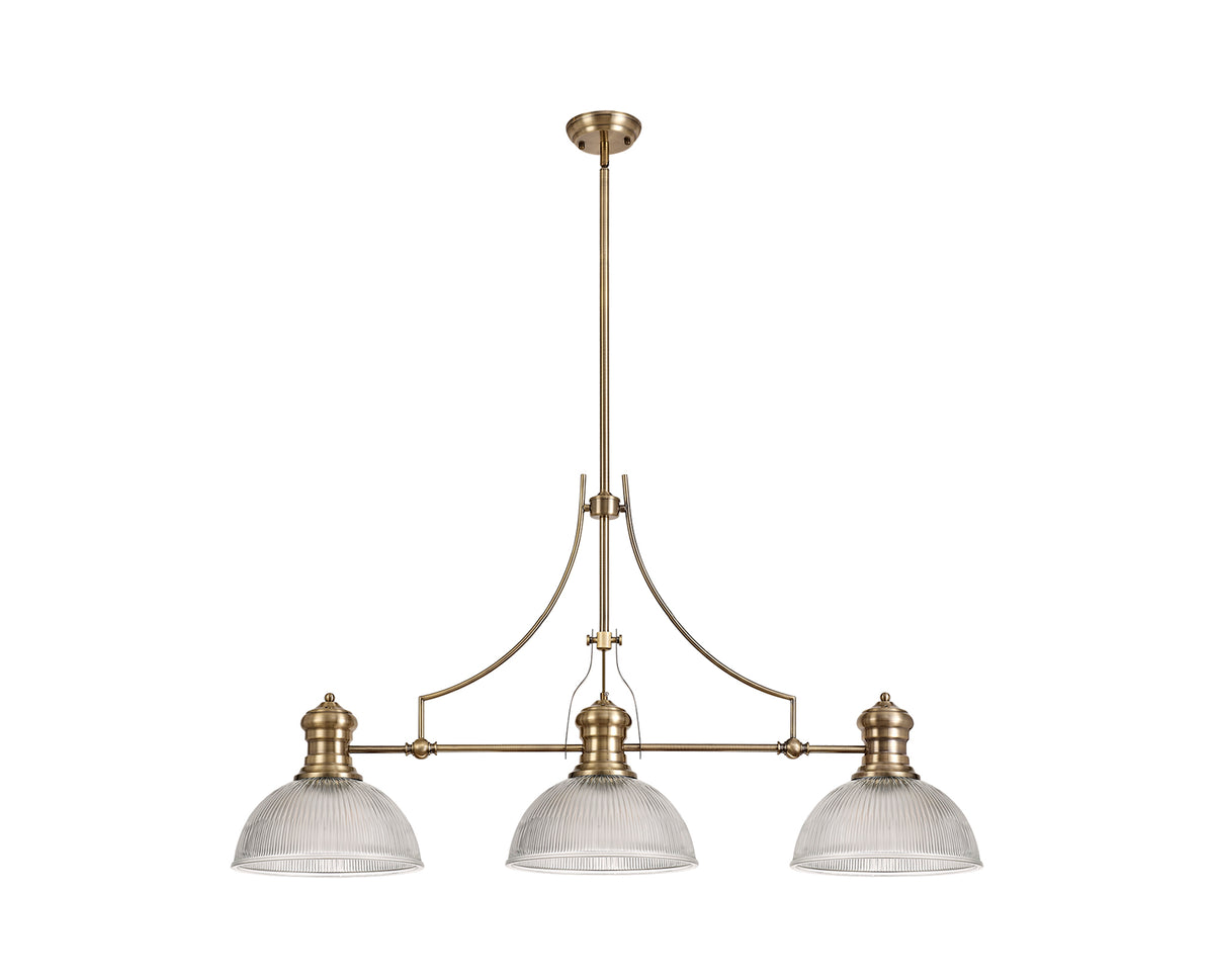 Guttenberg 3 Light Linear Pendant EM7530-KHSA