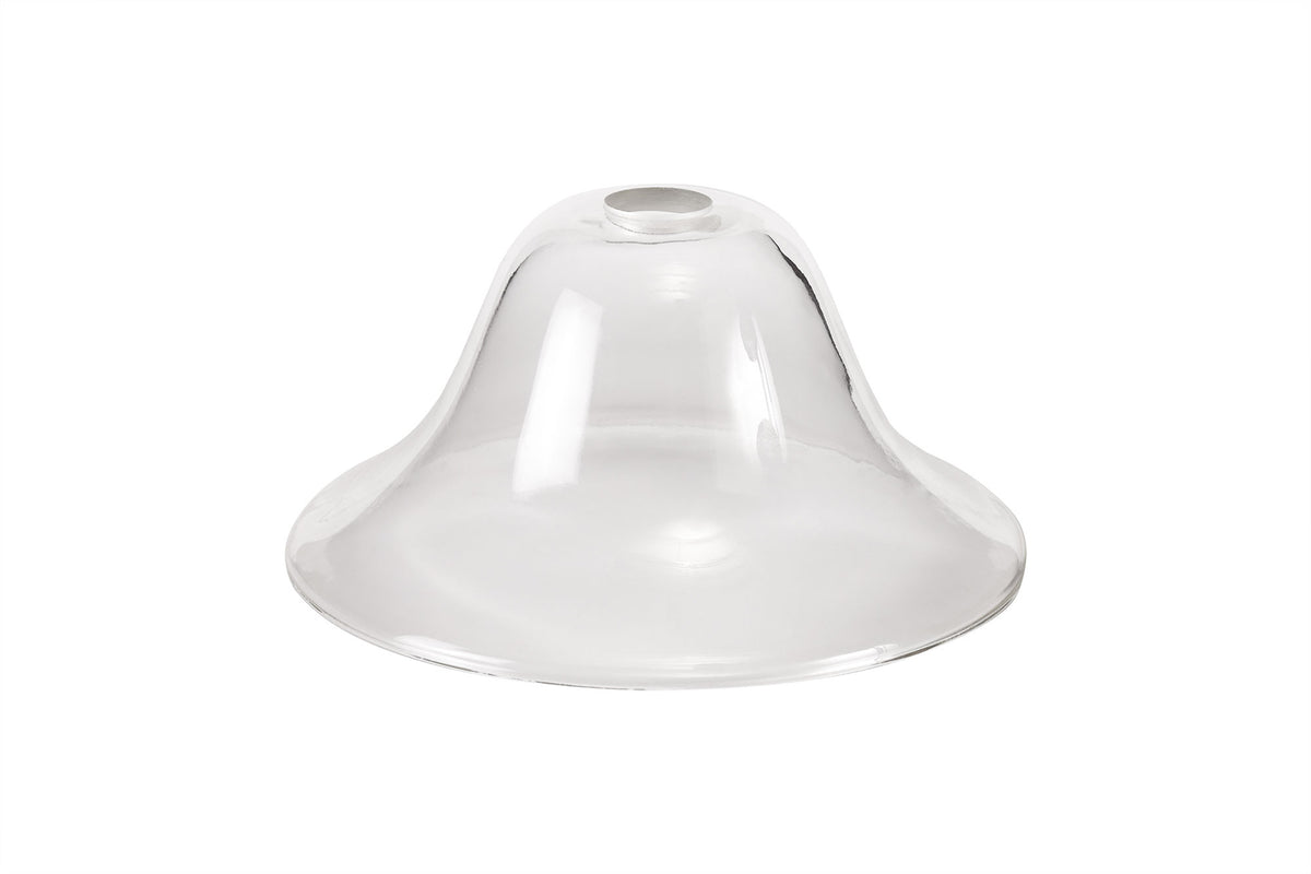 Guttenberg Smooth Bell 30cm Clear Glass Lampshade EM7608-HSA