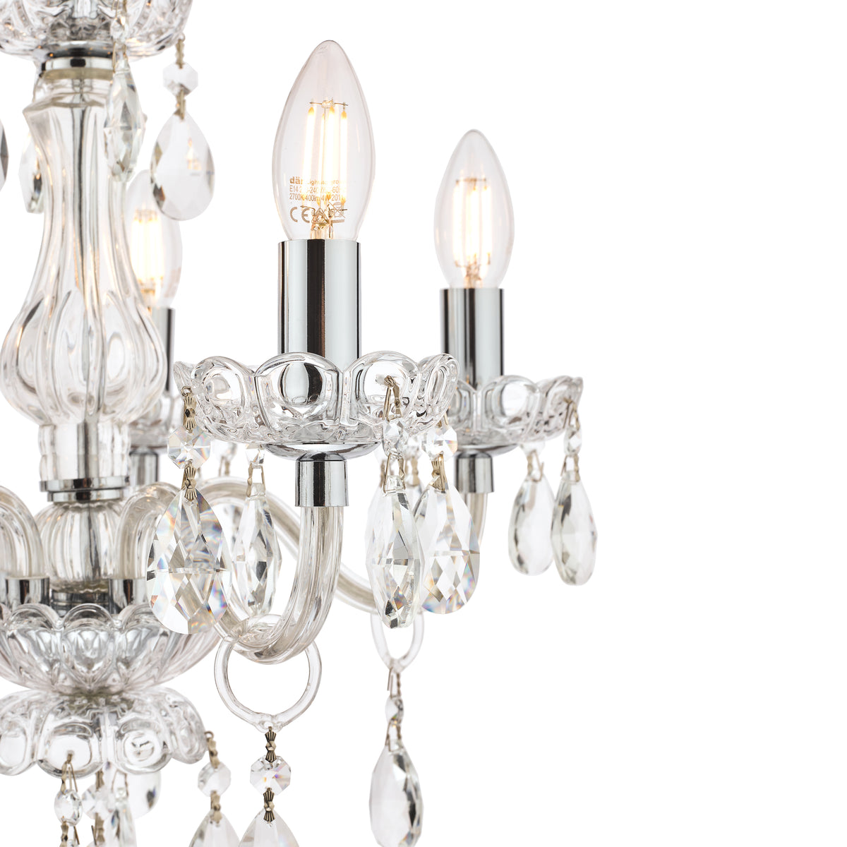 Laura Ashley LA3710919-Q Harriet 5 Light Chandelier
