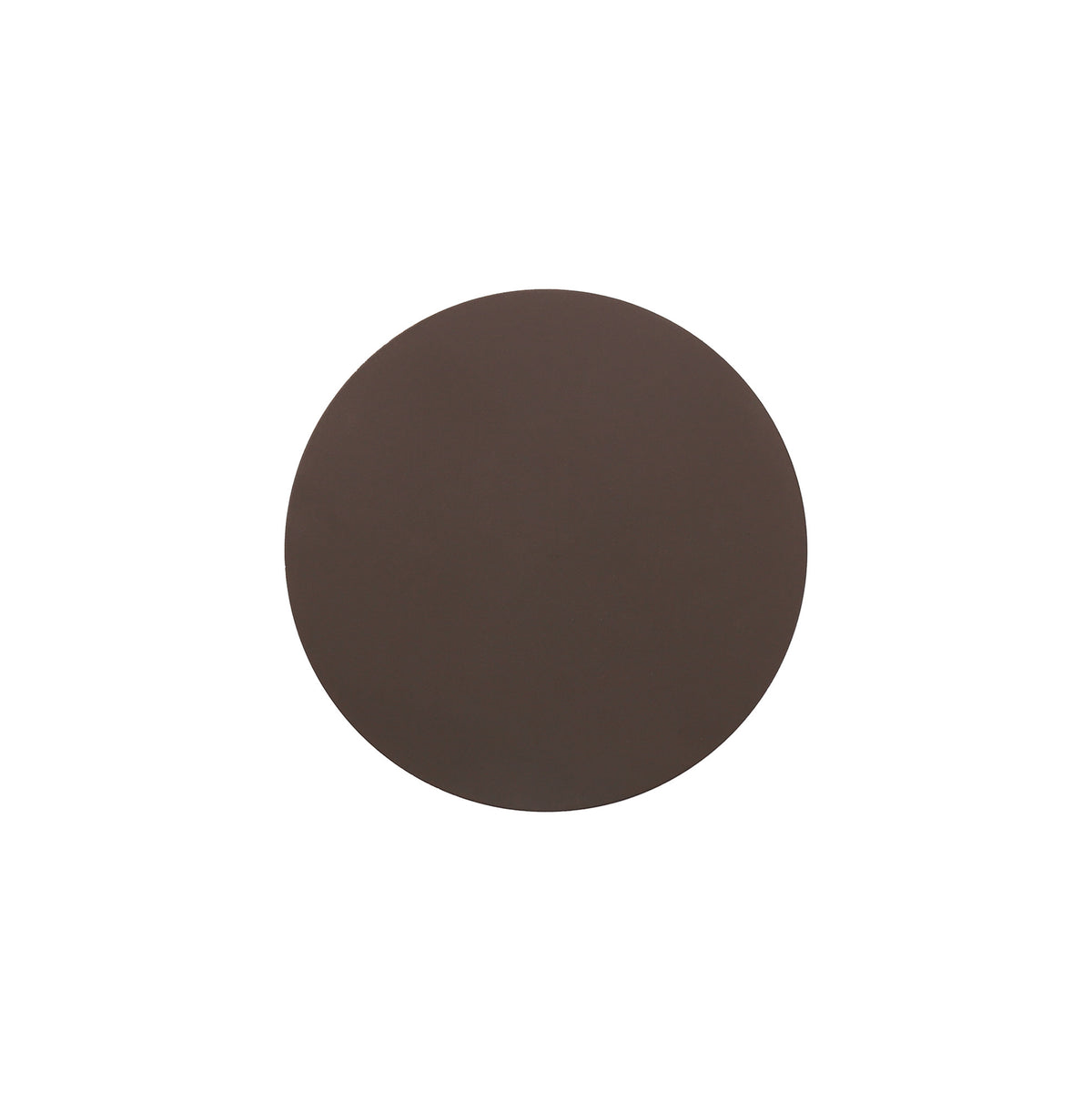 Hayward 150mm Non-Electric Round Plate, Coffee EM3517-HSA