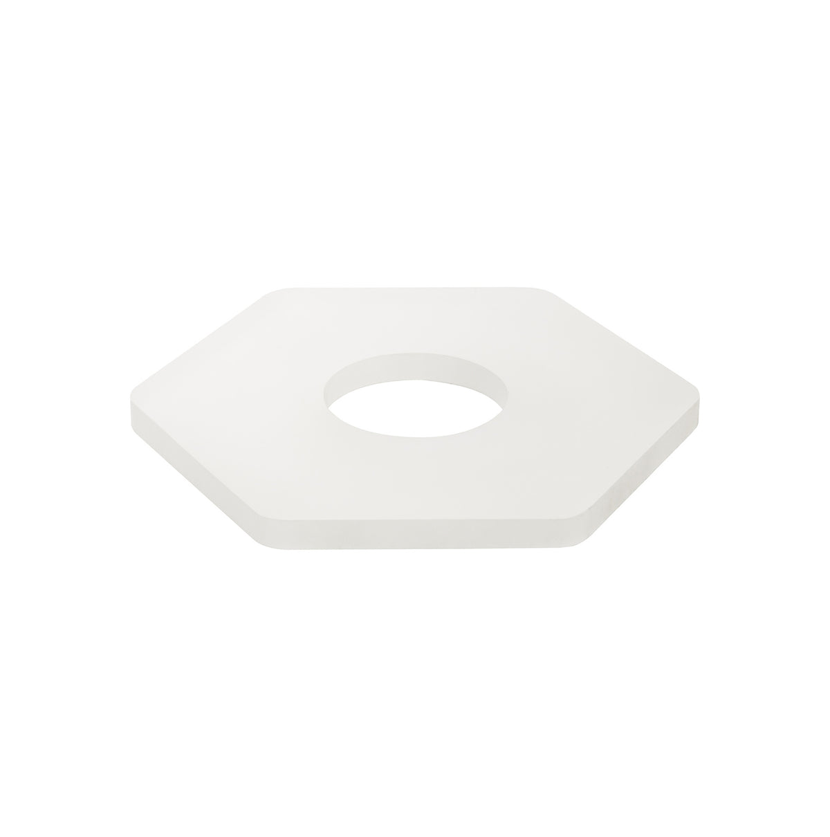 Hayward 190mm Non-Electric Hexagonal Acrylic, Frosted EM8807-HSA