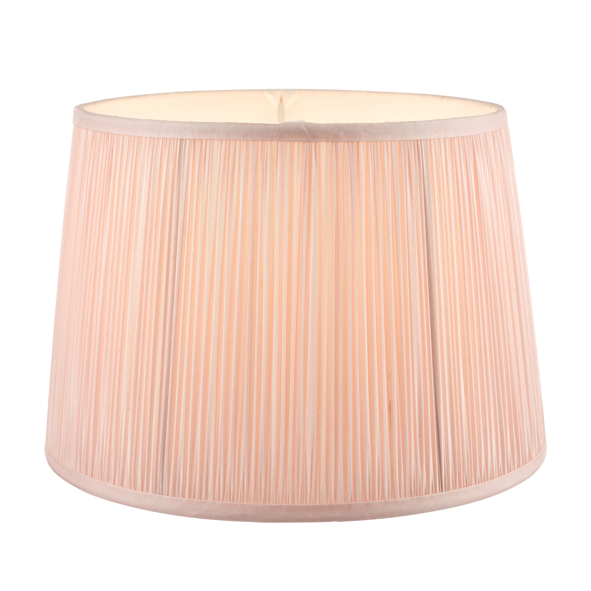 Laura Ashley LA3703519-Q Hemsley Pleated Shade Blush Pink 10&quot;