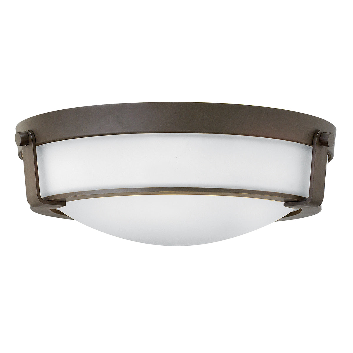 Elstead HK/HATHAWAY/F/M B Hinkley Hathaway Medium Flush Mount Olde Bronze