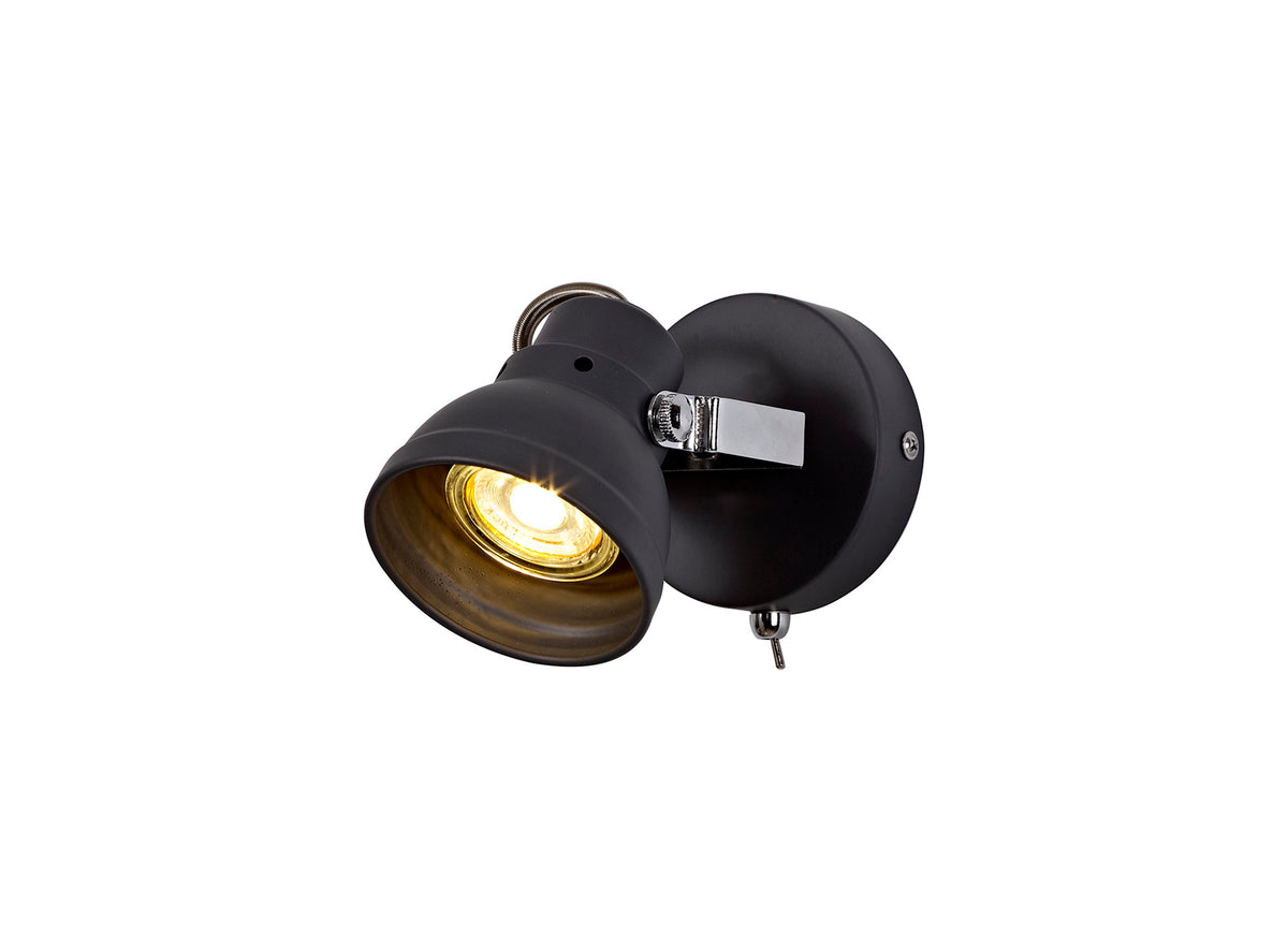 Huston Adjustable Switched Spotlight, EM8118-HSA