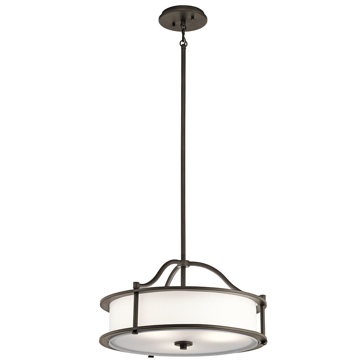 Elstead KL/EMORY/P/S OZ Kichler Emory 3 Light Pendant/Semi Flush Olde Bronze