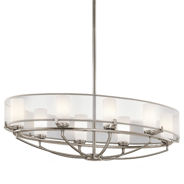 Elstead KL/SALDANA8 Kichler Saldana 8 Light Oval Chandelier