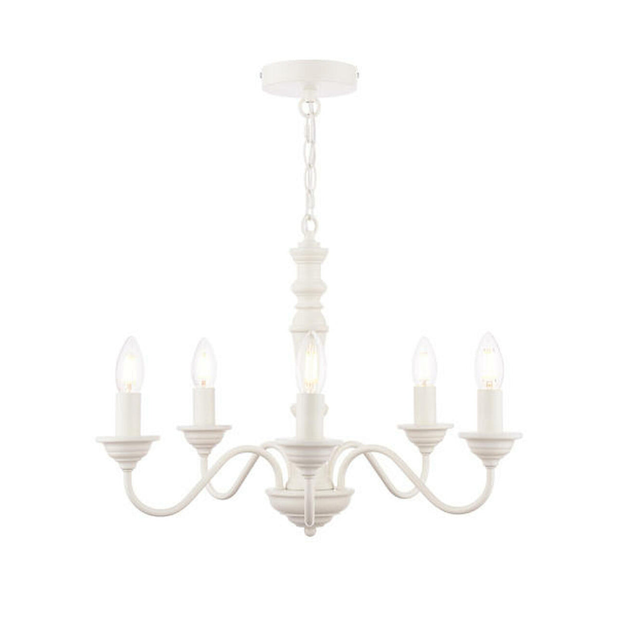 Laura Ashley LA3756058-Q Tate 5 Light Pendant