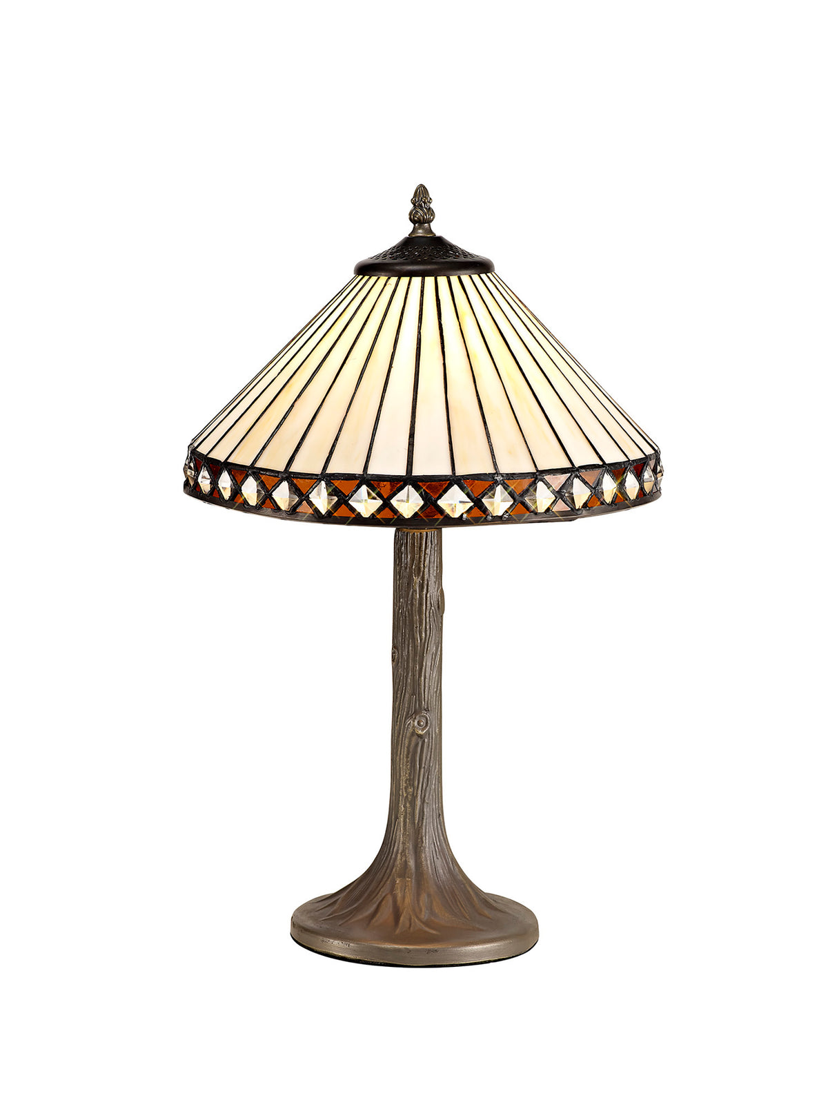 Lincoln 1 Light Tree Like Tiffany Table Lamp EM7120-KHSA