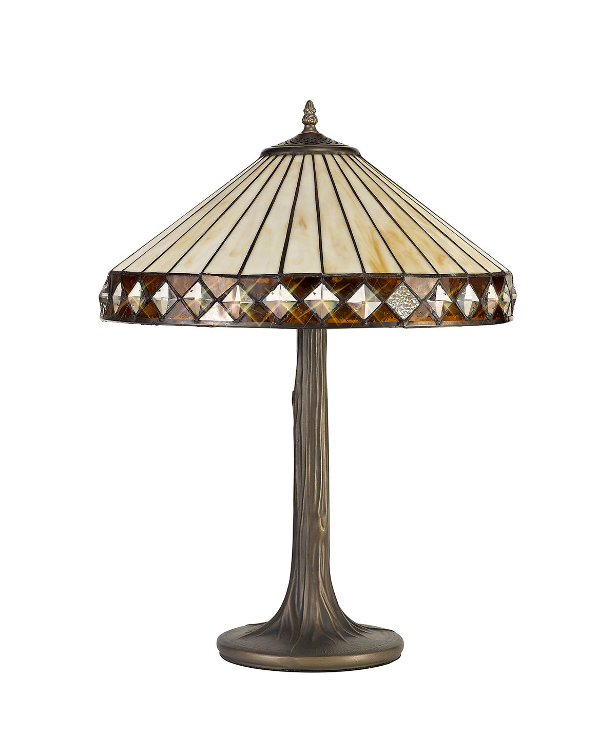Lincoln 2 Light Tree Like Tiffany Table Lamp  EM7220-KHSA