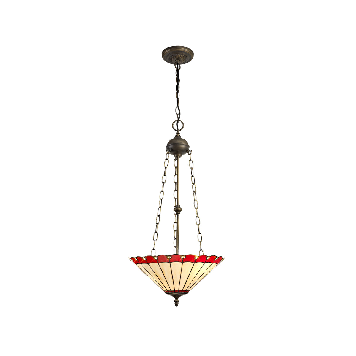 Loren 3 Light Uplighter Pendant EM0030-KHSA