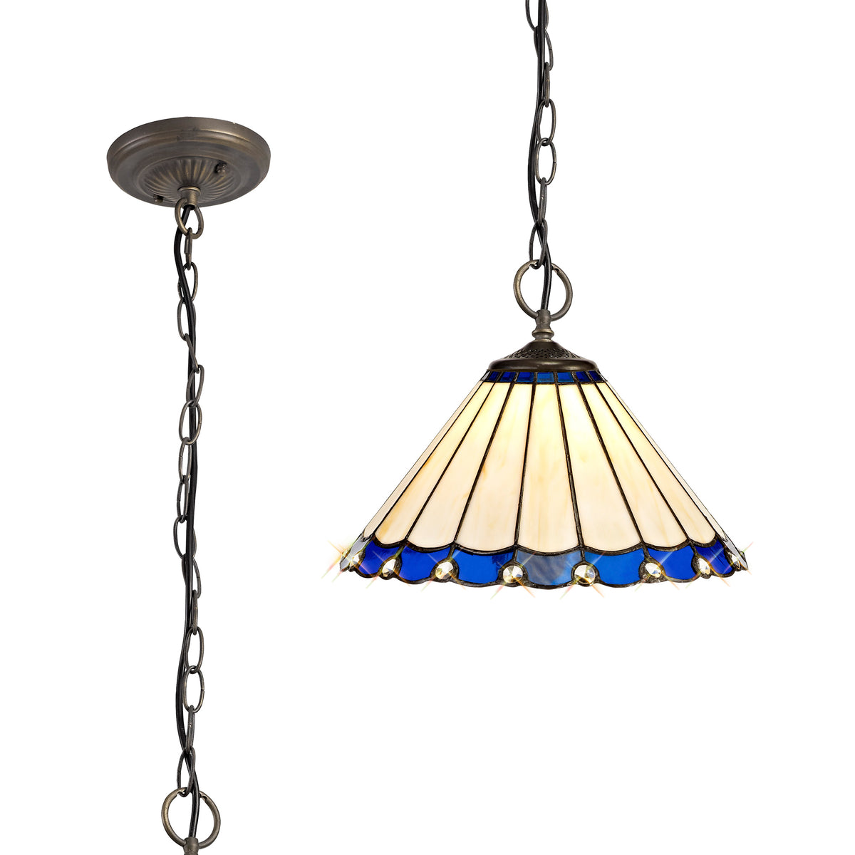 Loren 3 Light Downlighter Pendant  EM0130-KHSA