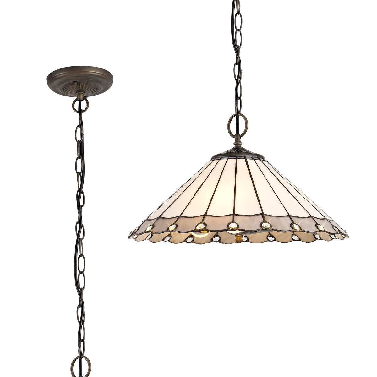 Loren 3 Light Downlighter Pendant EM2430-KHSA