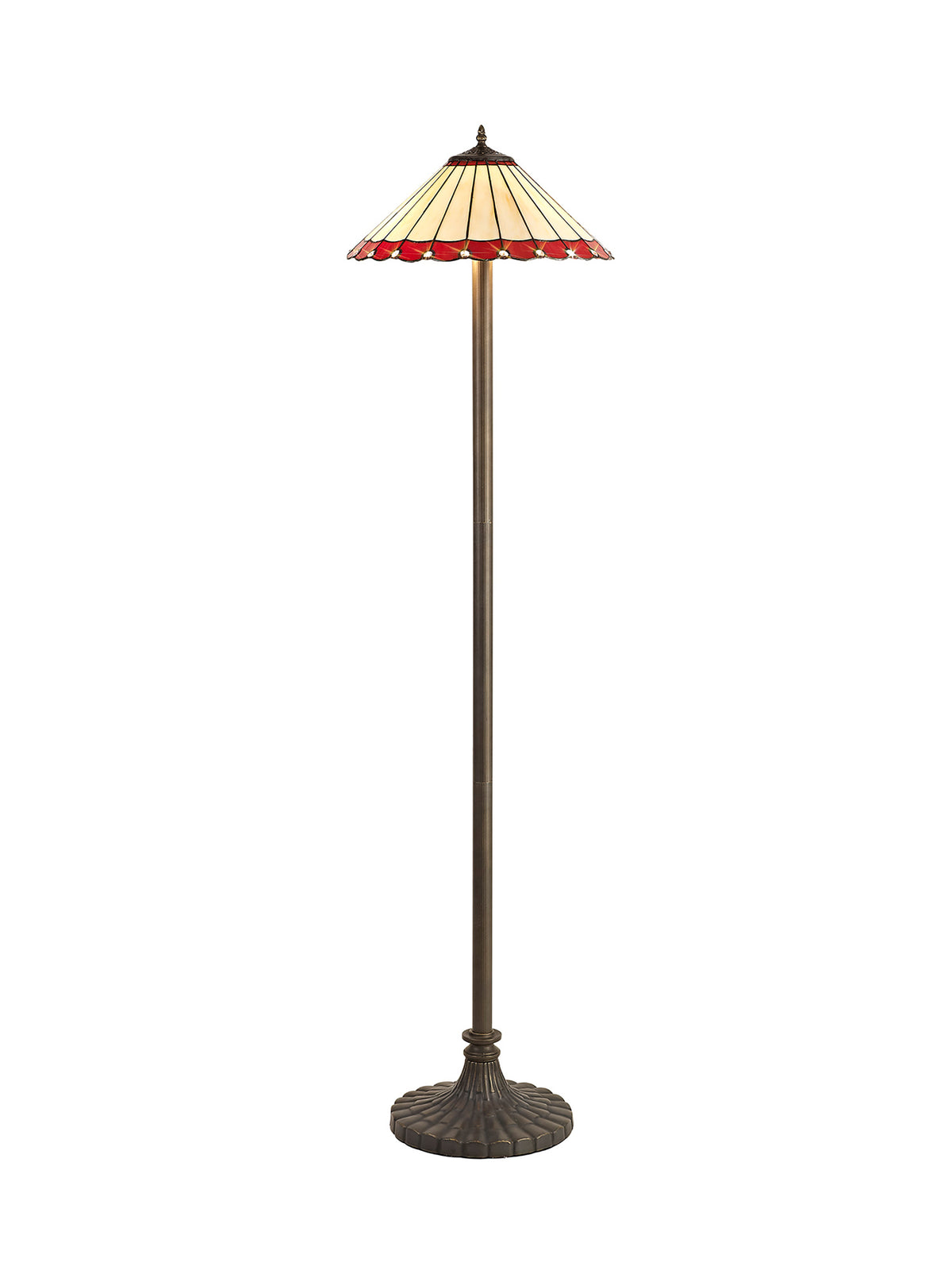 Loren 2 Light Stepped Design Floor Lamp  EM3030-KHSA