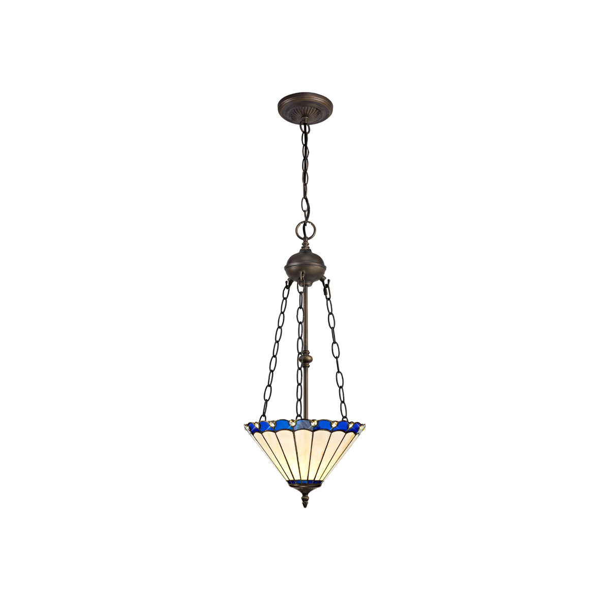 Loren 2 Light Uplighter Pendant EM3130-KHSA