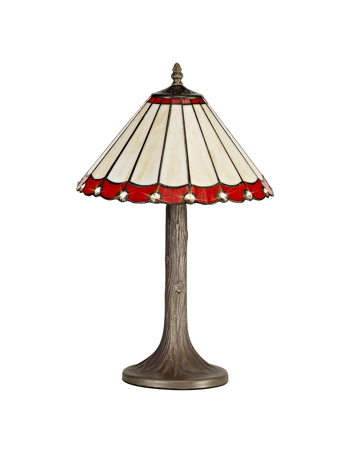 Loren 1 Light Tree Like Tiffany Table Lamp  EM3820-KHSA
