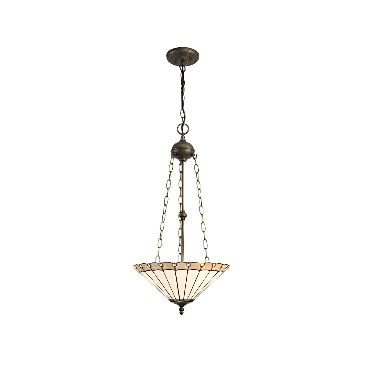 Loren 3 Light Uplighter Pendant EM4430-KHSA