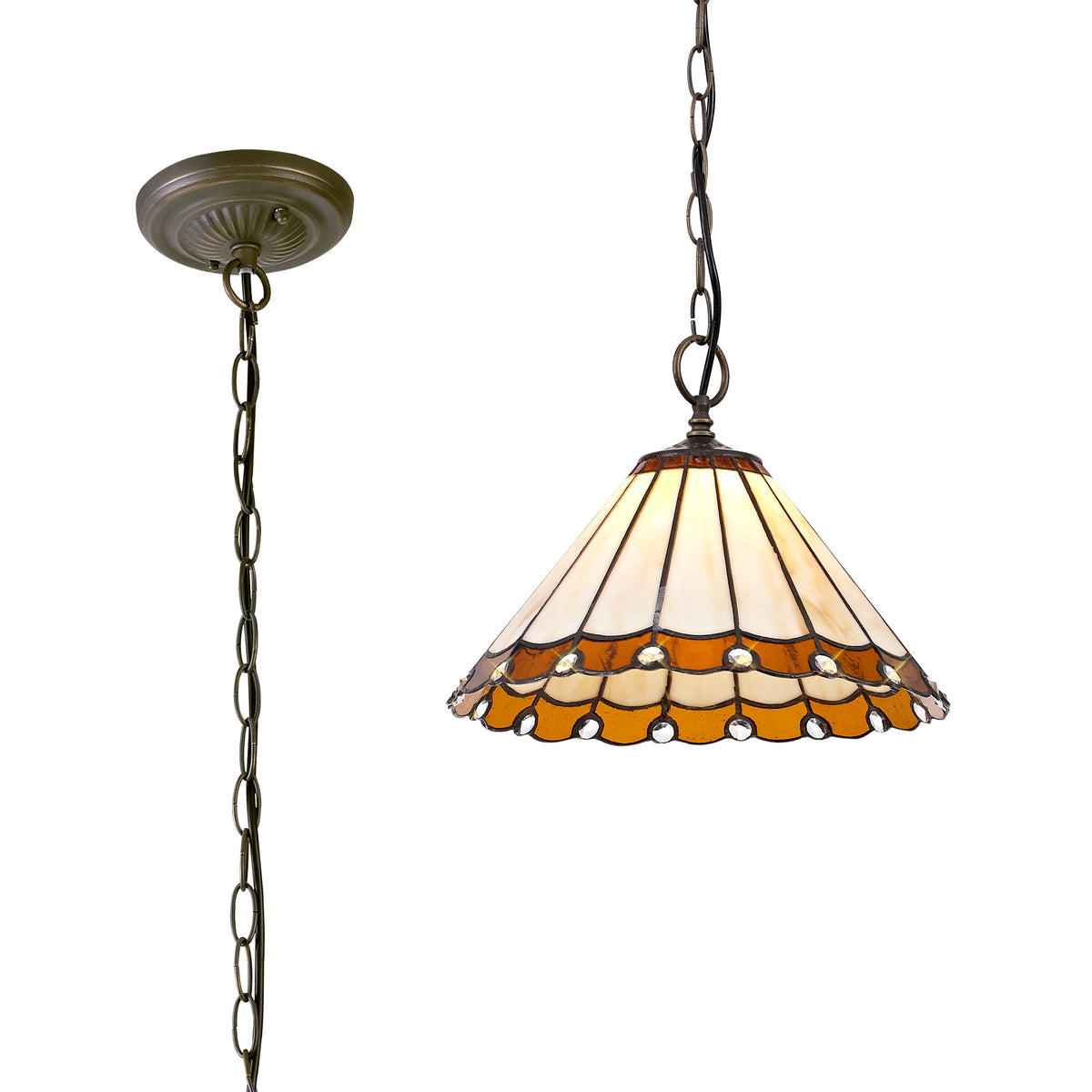 Loren 1 Light Downlighter Pendant  EM4620-KHSA