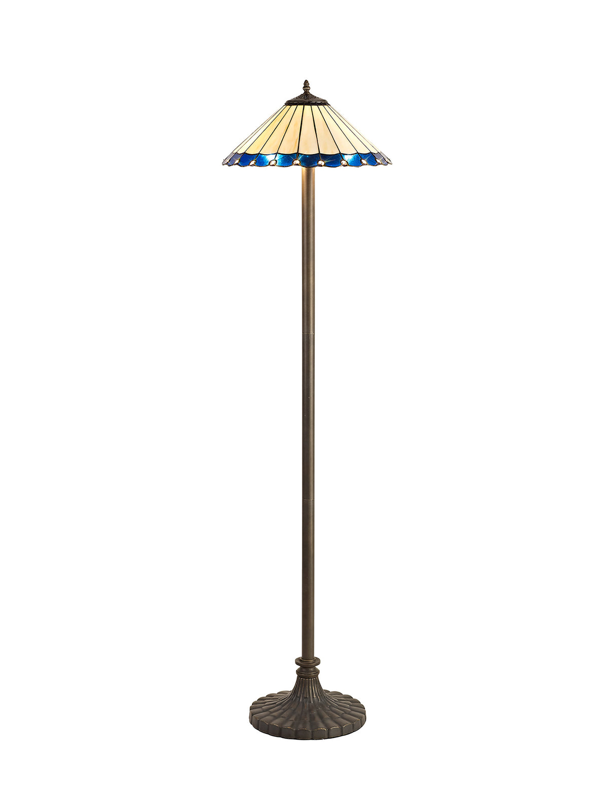 Loren 2 Light Stepped Design Floor Lamp EM5230-KHSA