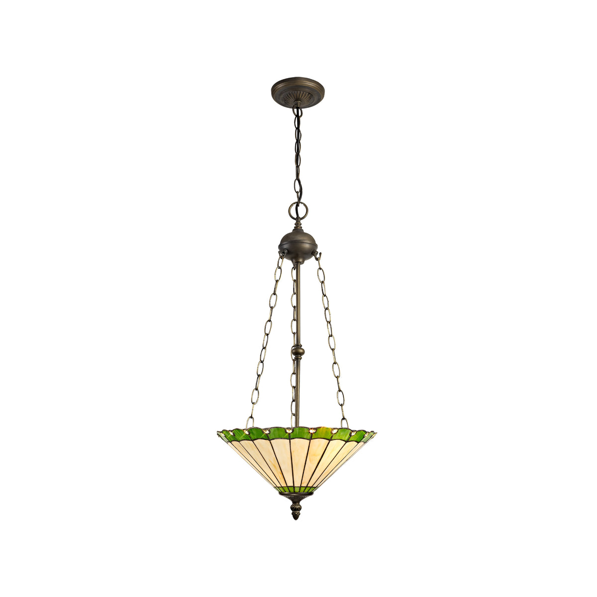 Loren 3 Light Uplighter Pendant  EM6520-KHSA