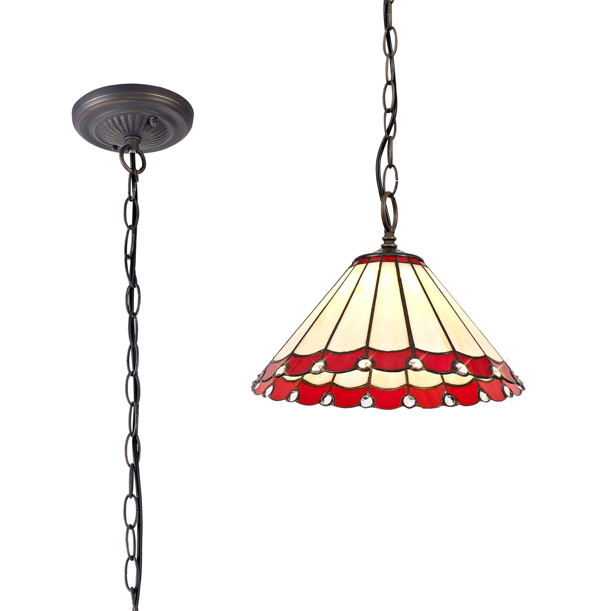 Loren 1 Light Downlighter Pendant  EM6820-KHSA
