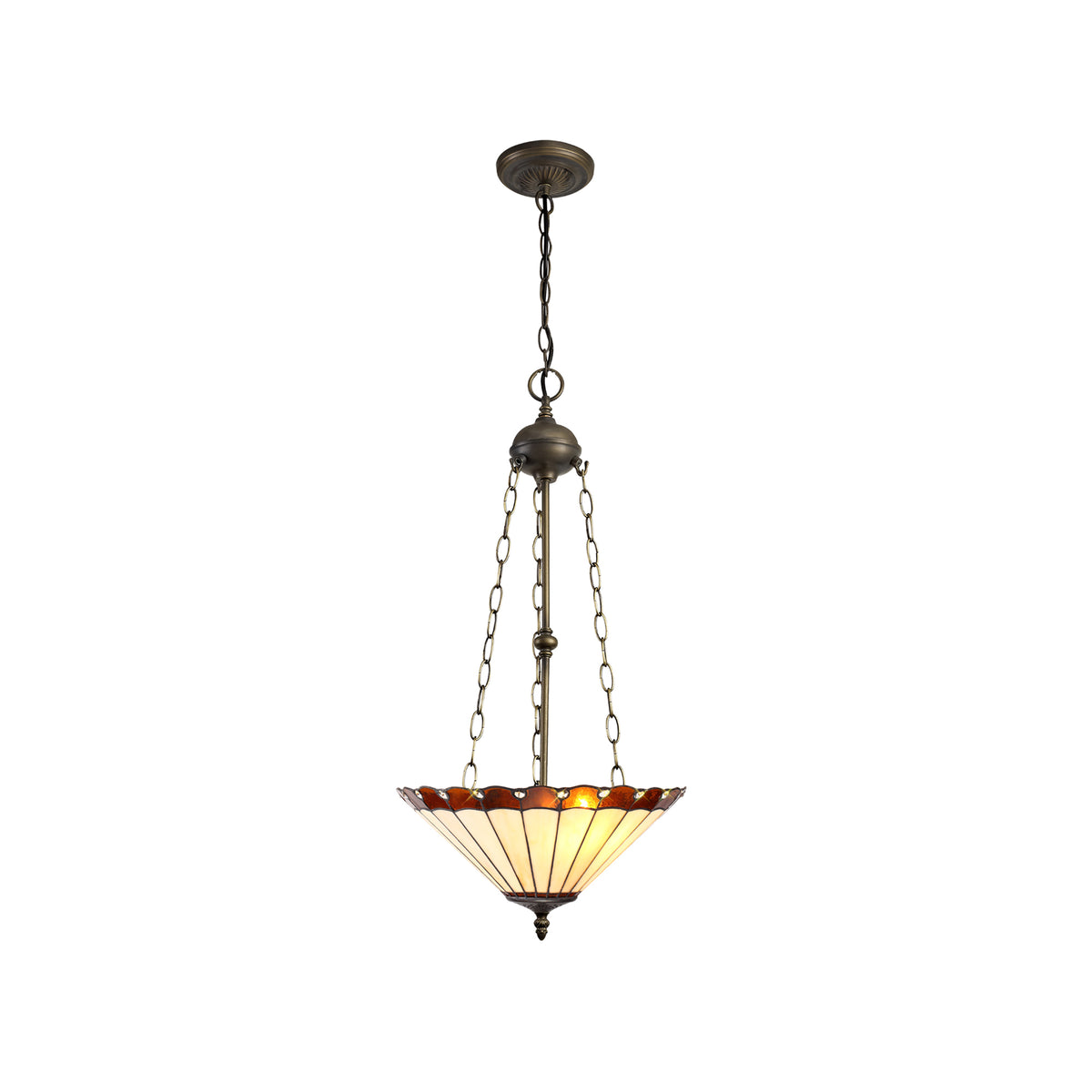 Loren 3 Light Uplighter Pendant EM8720-KHSA