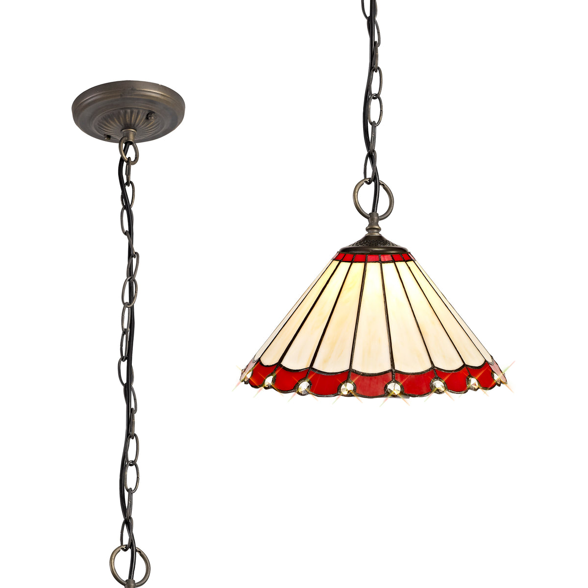 Loren 3 Light Downlighter Pendant EM8820-KHSA