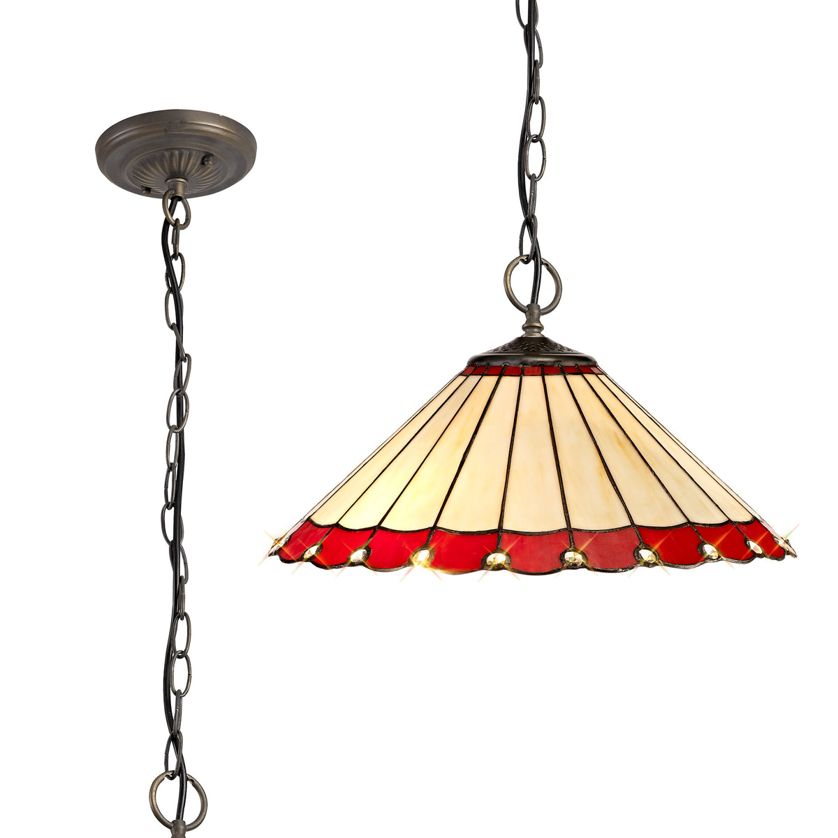 Loren 3 Light Downlighter Pendant  EM8920-KHSA