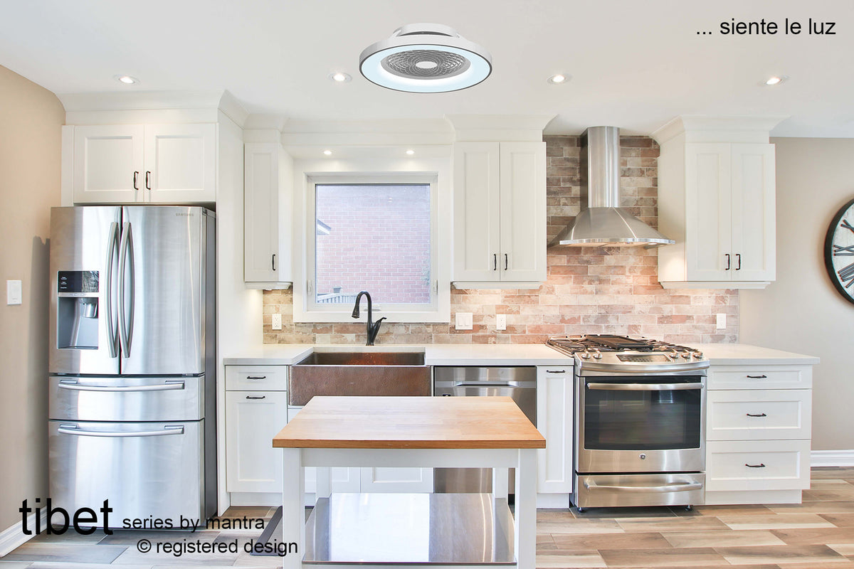 Tibet M7125 Ceiling Fan Silver