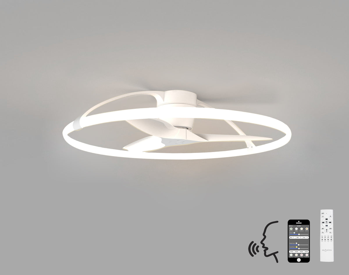 Nepal M7530 Ceiling Fan White