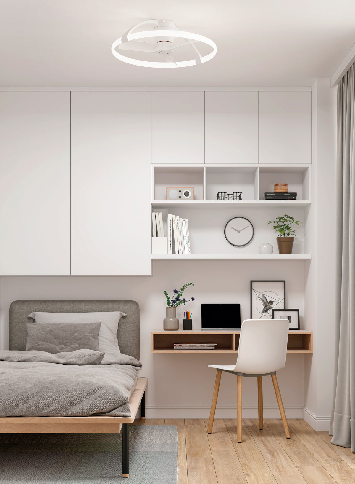 Nepal M7530 Ceiling Fan White