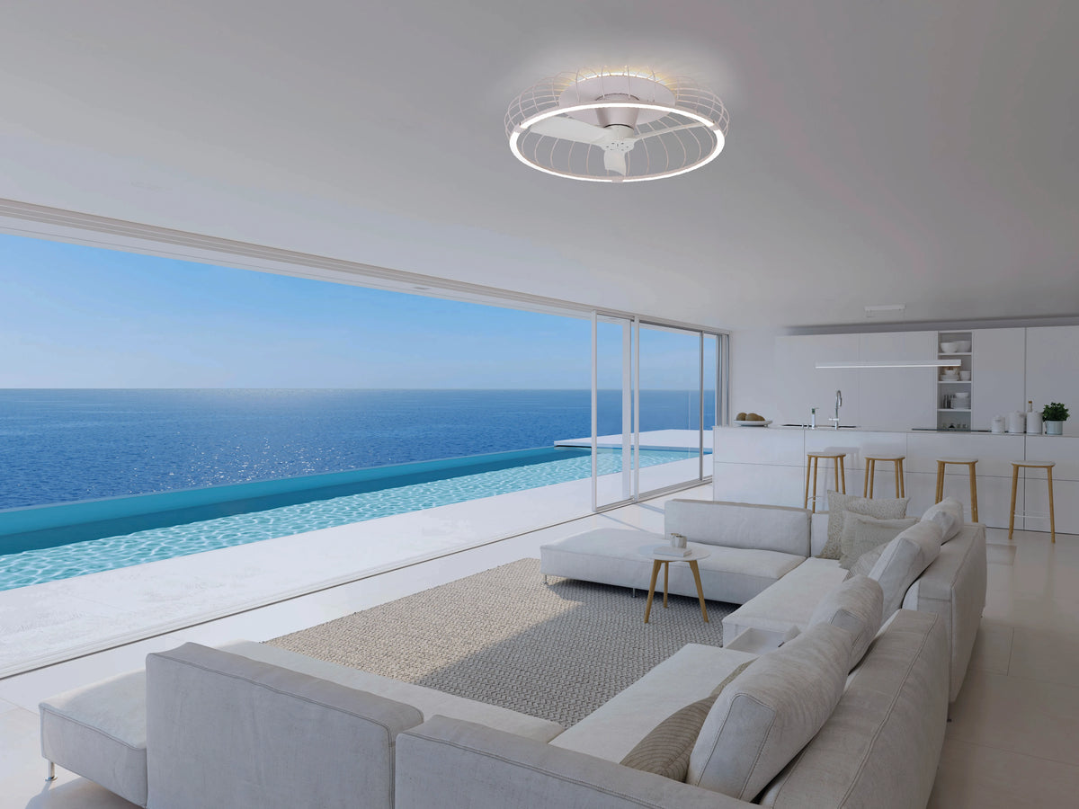 Ceiling Fan M7807 Nature White