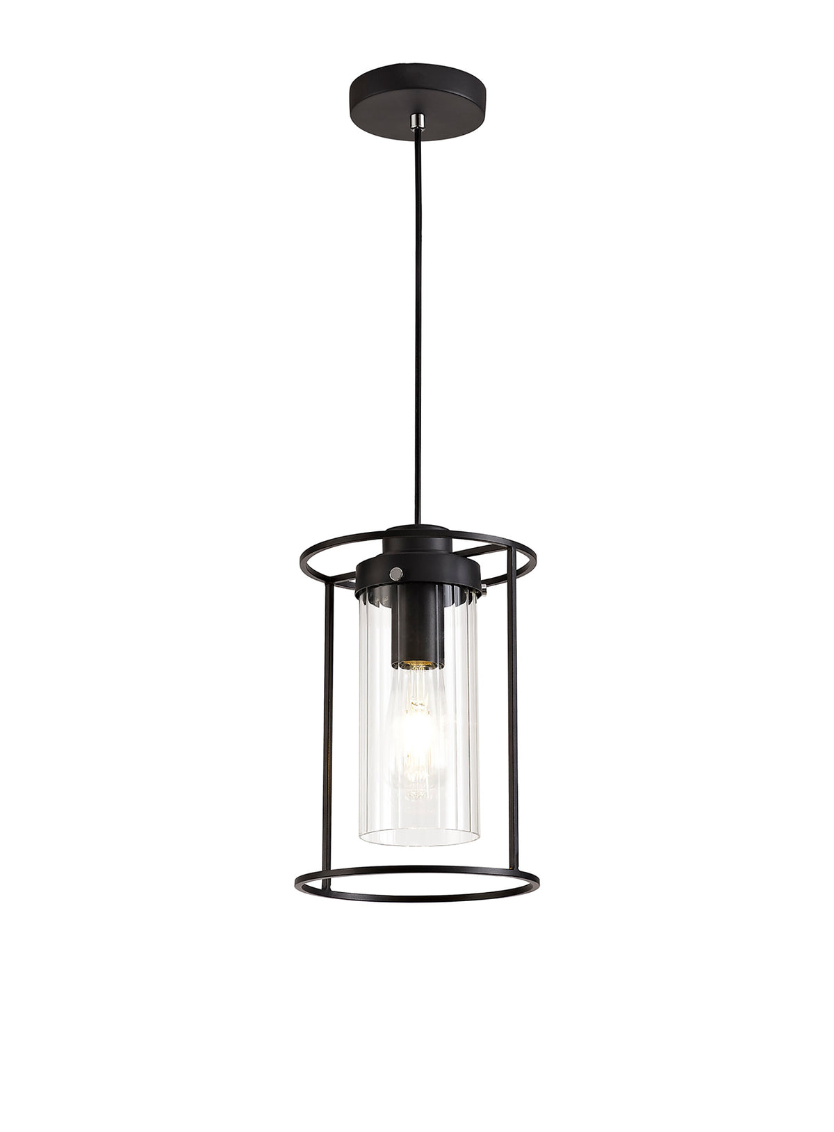Matthau Single Pendant,  EM5857-HSA