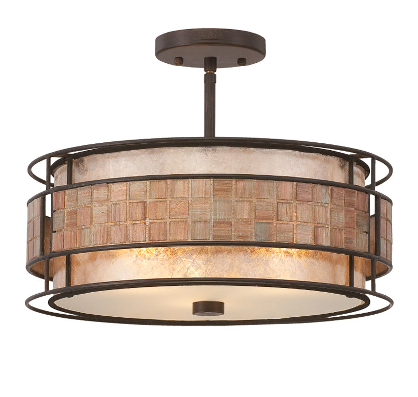 Elstead QZ/LAGUNA/SF Quoizel Laguna Semi Flush Mount