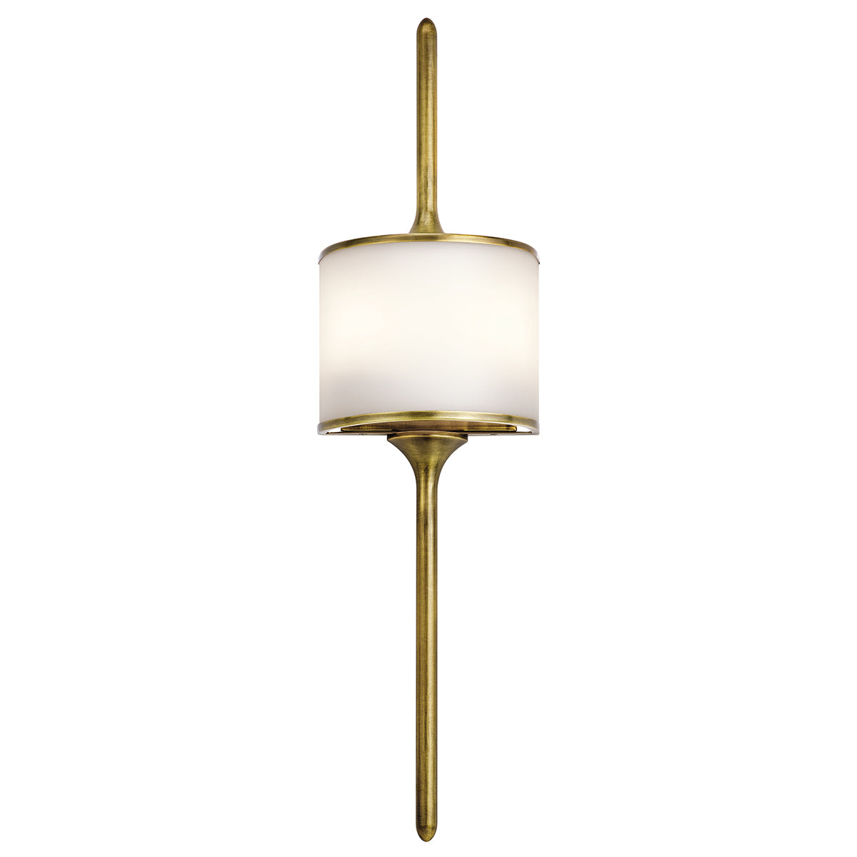 Elstead KL/MONA/L PB Kichler Mona Large Wall Light Polished Brass